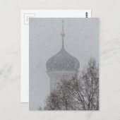 Russische blizzard briefkaart (Voorkant / Achterkant)