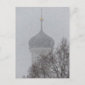 Russische blizzard briefkaart (Voorkant)