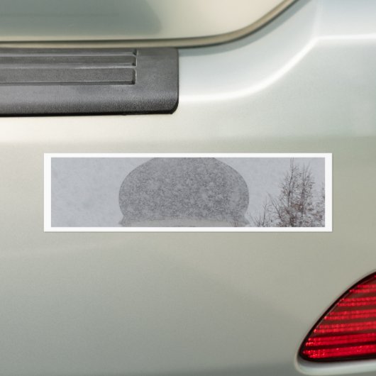 Russische blizzard bumpersticker (Op auto)