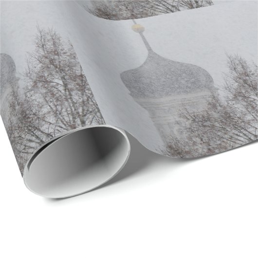 Russische blizzard cadeaupapier (Rol Hoek)