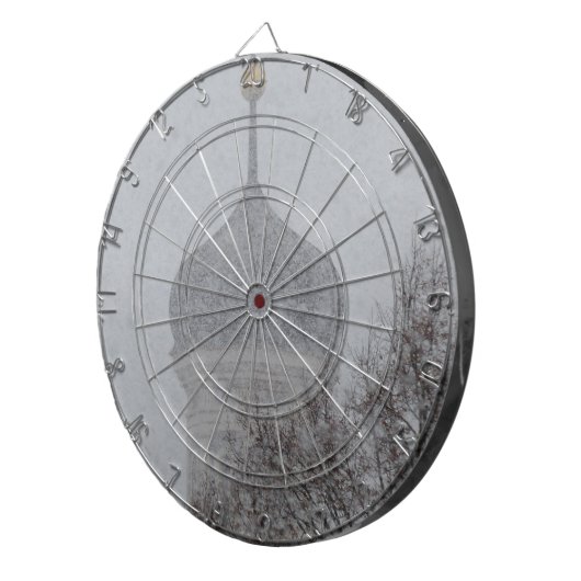 Russische blizzard dartbord (Voorkant Rechts)