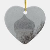 Russische blizzard keramisch ornament (Voorkant)