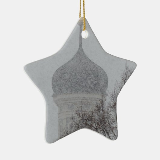 Russische blizzard keramisch ornament (Rechts)