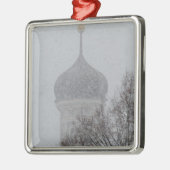 Russische blizzard metalen ornament (Links)