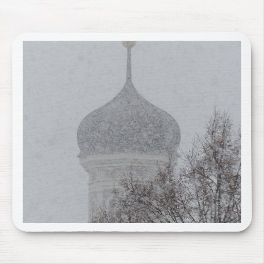 Russische blizzard muismat (Voorkant)