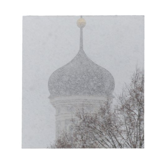 Russische blizzard notitieblok (Voorkant)