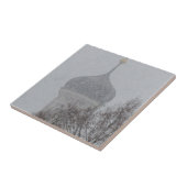 Russische blizzard tegeltje (Zijkant)