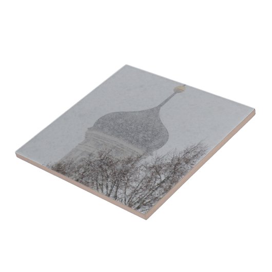 Russische blizzard tegeltje (Zijkant)