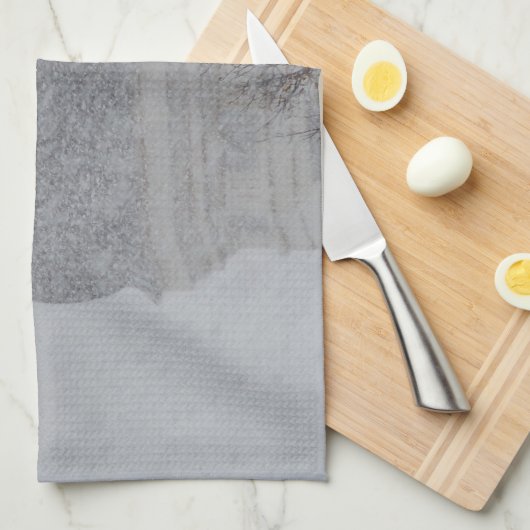 Russische blizzard theedoek (Quarter Fold)