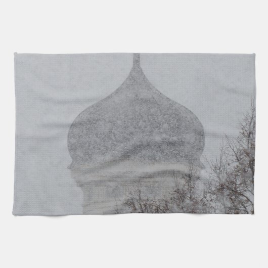 Russische blizzard theedoek (Horizontaal)