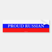 Russische Bumpersticker (Voorkant)