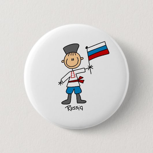 Russische Button (Voorkant)