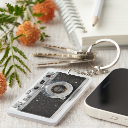 Russische CAMERA 9 F Monogram DsAK Sleutelhanger (Voorkant Rechts)