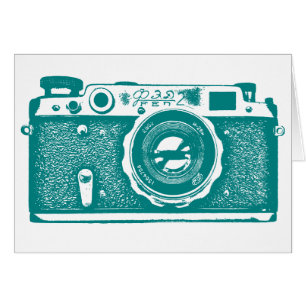 Russische camera - Med Dk Cyan