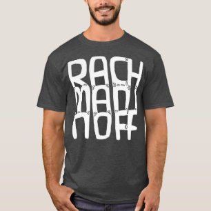 Russische componist Rachmaninov T-shirt