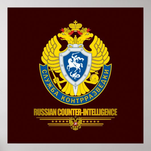 Russische contraspionage poster (Voorkant)