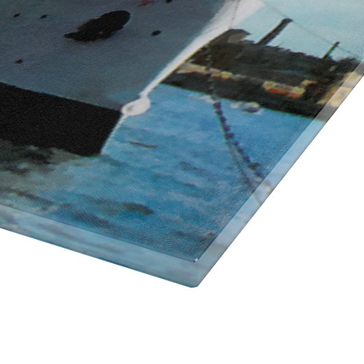 Russische Cruiser Aurora Snijplank (Hoek)