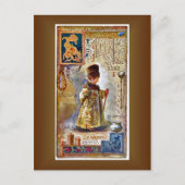 Russische Cyrillisch Alphabet-kaarten ~ Elisabeth  Briefkaart (Voorkant)