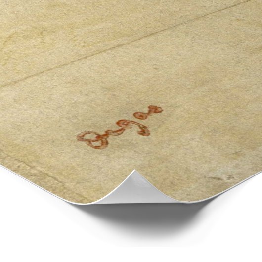 Russische danser Edgar Degas Poster (Hoek)