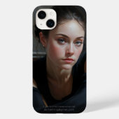 Russische danseres portrettenolie Case-Mate iPhone case (Achterkant)