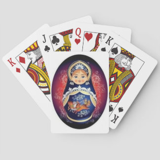 Russische Doll Babushka-speelkaarten Speelkaarten