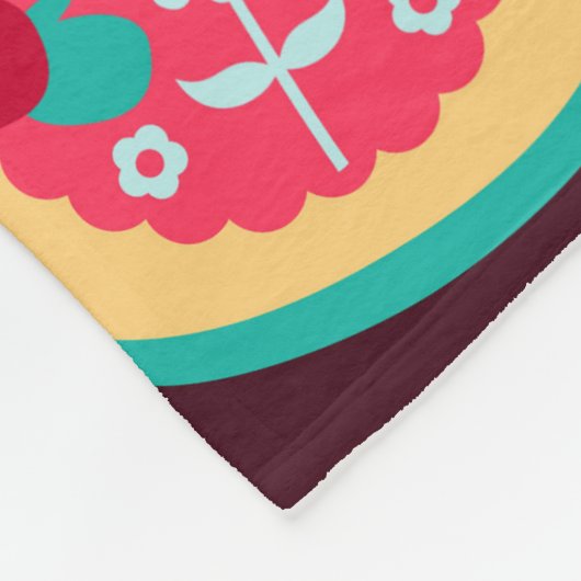 Russische doll fleece deken (Hoek)