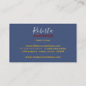 Russische Doll Matryoshka Mode Designer Stylist Visitekaartje (Achterkant)