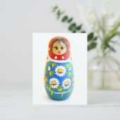 Russische dollar briefkaart (Staand voorkant)