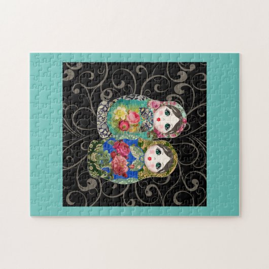 Russische dollar legpuzzel (Horizontaal)