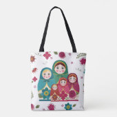 Russische dollars tote bag (Achterkant)