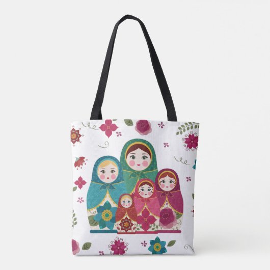 Russische dollars tote bag (Achterkant)