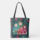 Russische dollars tote bag (Achterkant)