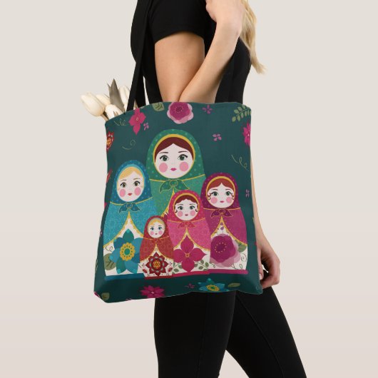 Russische dollars tote bag (Dichtbij)