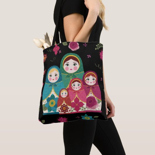 Russische dollars tote bag (Dichtbij)