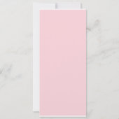 Russische Dolls Birthday Invitation Pink Polka Dot Kaart (Achterkant)