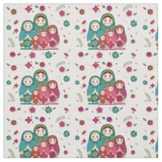 Russische Dolls Fabric Stof
