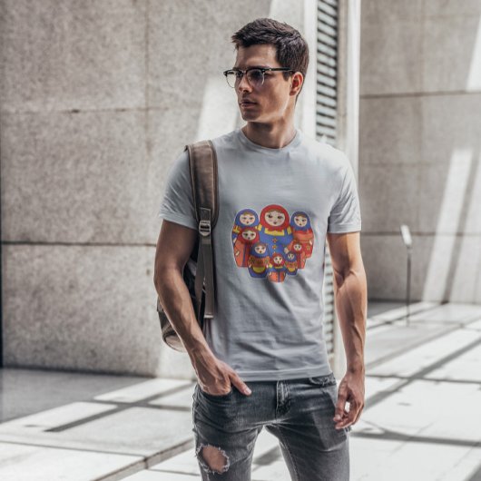Russische Dolls Matryoshka T-shirt