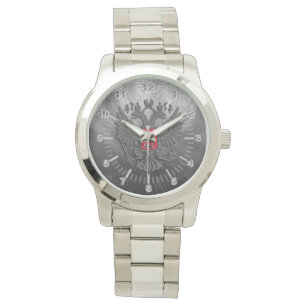 Russische dubbelarend horloge