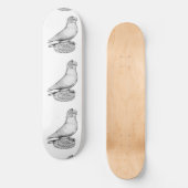 Russische duif skateboard (Voorkant)