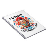 russische dumpings genot notitieboek (Rechterzijde)