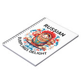 russische dumpings genot notitieboek (Linkerzijde)