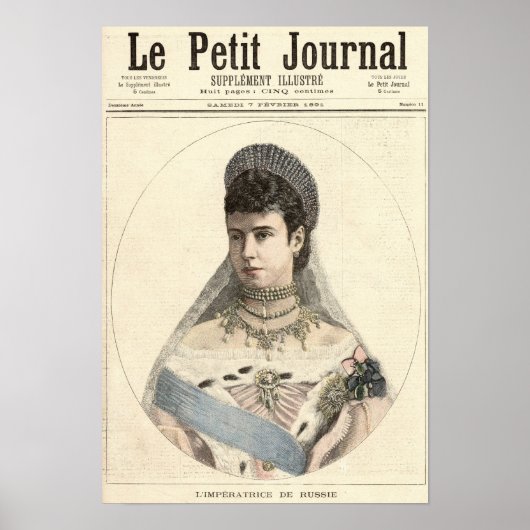 Russische empressie poster (Voorkant)