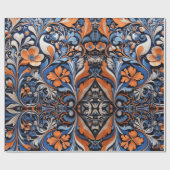 Russische etnische en  print cadeaupapier (Vlak)