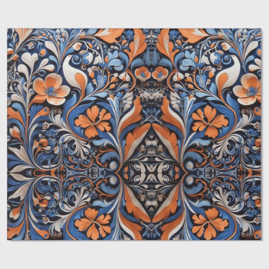 Russische etnische en print cadeaupapier (Vlak)