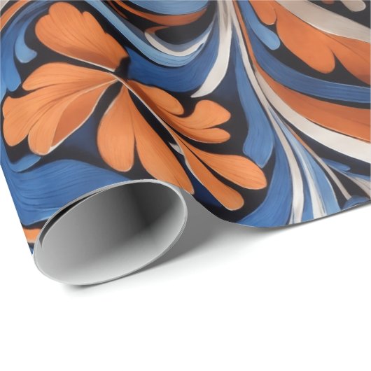 Russische etnische en  print cadeaupapier (Rol Hoek)