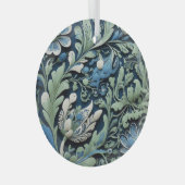 Russische etnische en  print glas ornament (Voorkant Rechts)