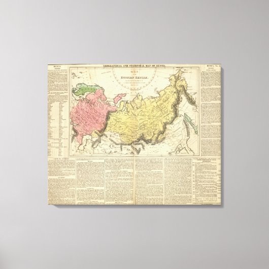 Russische Federatie Canvas Afdruk (Voorkant)