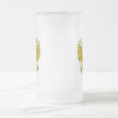 Russische Federatie Wapen Matglas Bierpul (Center)