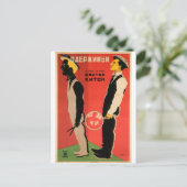 Russische film Poster Russische avant Garde Print Briefkaart (Staand voorkant)