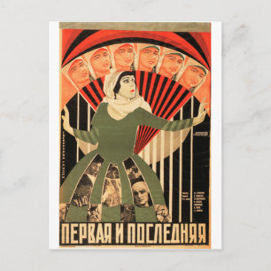 Russische film Poster Russische avant Garde Print Briefkaart